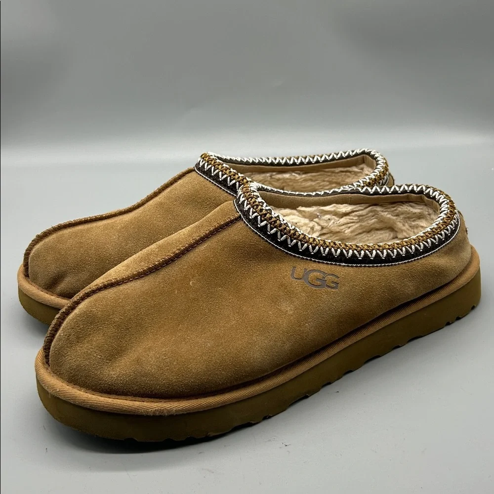 UGG TASMAN SLEEPERS,MENS SIZE 11 Chestnut